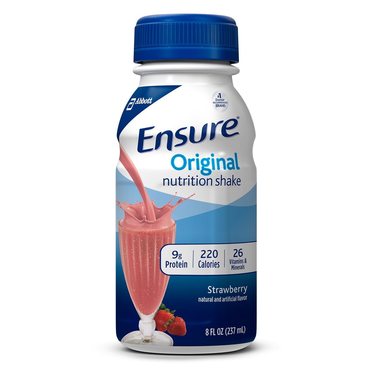 Ensure Strawberry Original Nutrition Shake 8 Ounce Transmaw Food Services 5467